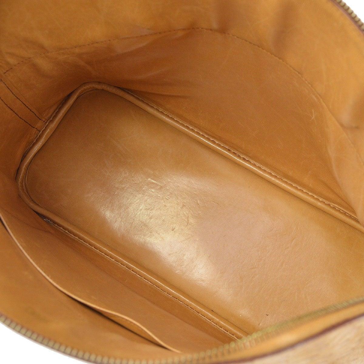 Orange Hermes Yellow strich Exotic Gold Top Handle Satchel Shoulder Tote Bag