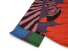 Hermès "Zebra Pegasus" Maxi Twilly NIB