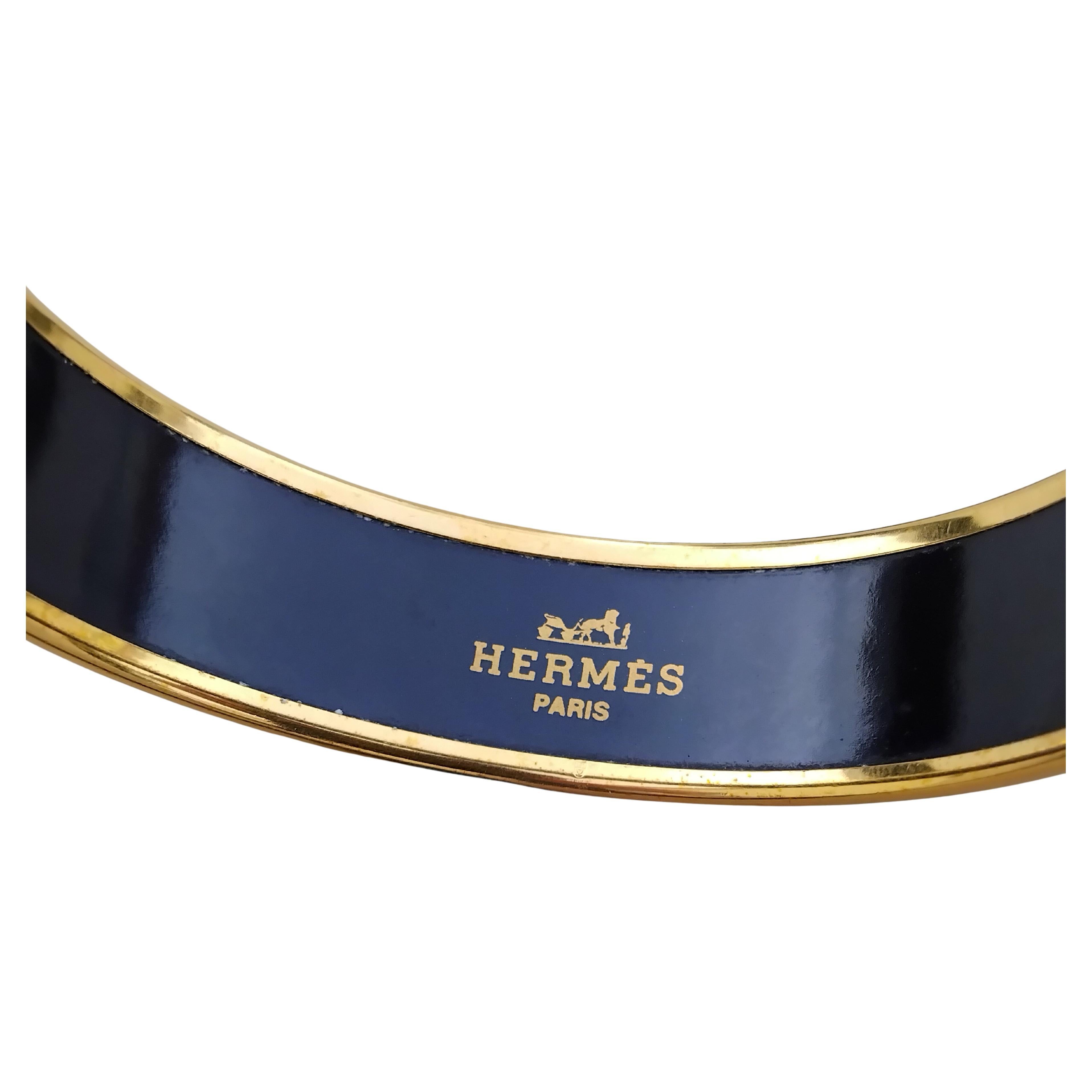 Hermès Gold Enamel Bracelet Zebras Africa S. 70 For Sale 8