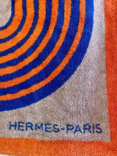 Hermes Zen au Soleil Terry Beach Towel