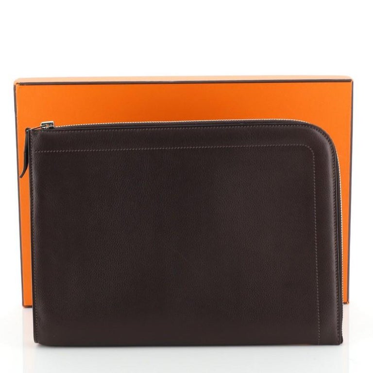 Hermes Zip Tablet Portfolio Leather Medium at 1stDibs hermes
