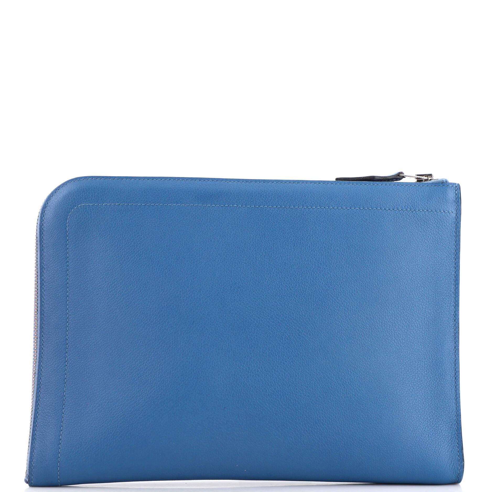 Women's Hermes Zip Tablet Portfolio Leather Medium