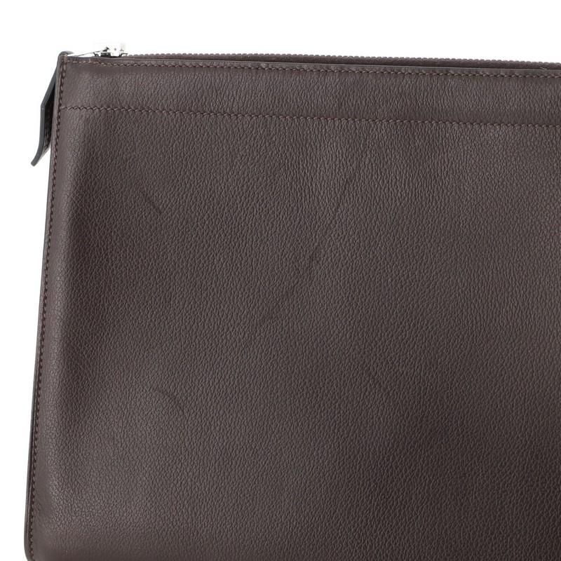 Women's or Men's Hermes Zip Tablet Portfolio Leather Medium