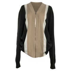 Hermès-Strickjacke mit Reißverschluss aus mehrfarbigem Kaschmir