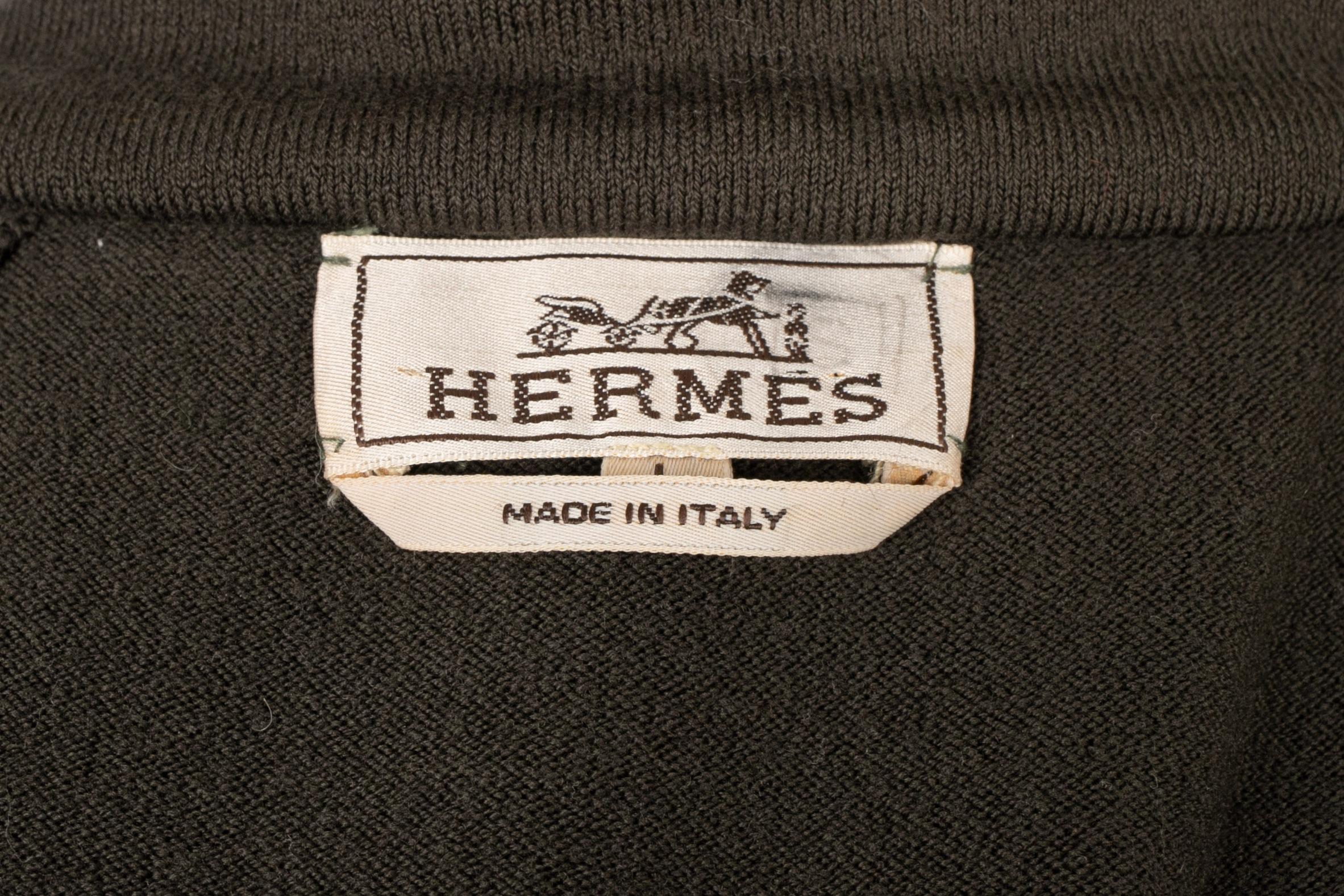 Hermès zipped jacket For Sale 5