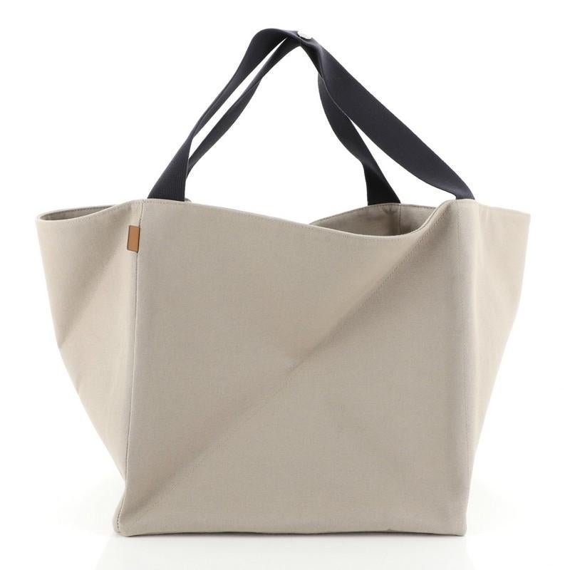 Hermes Zulu Tote Canvas PM In Good Condition In NY, NY