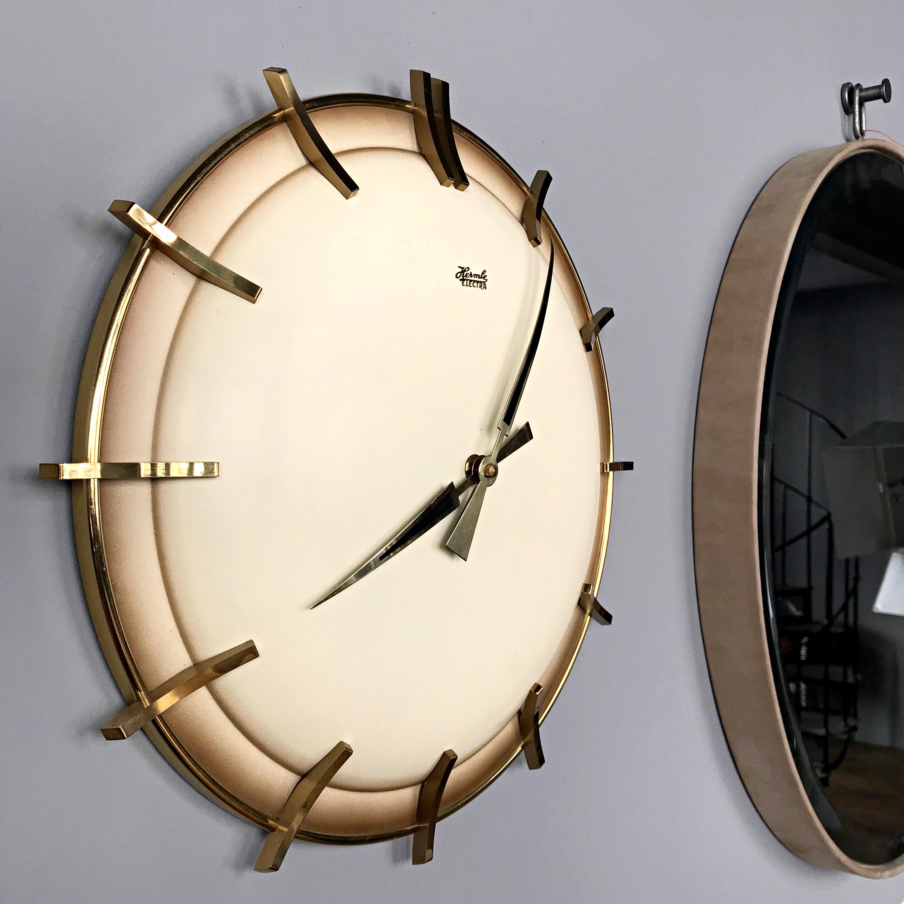 vintage hermle mantel clock