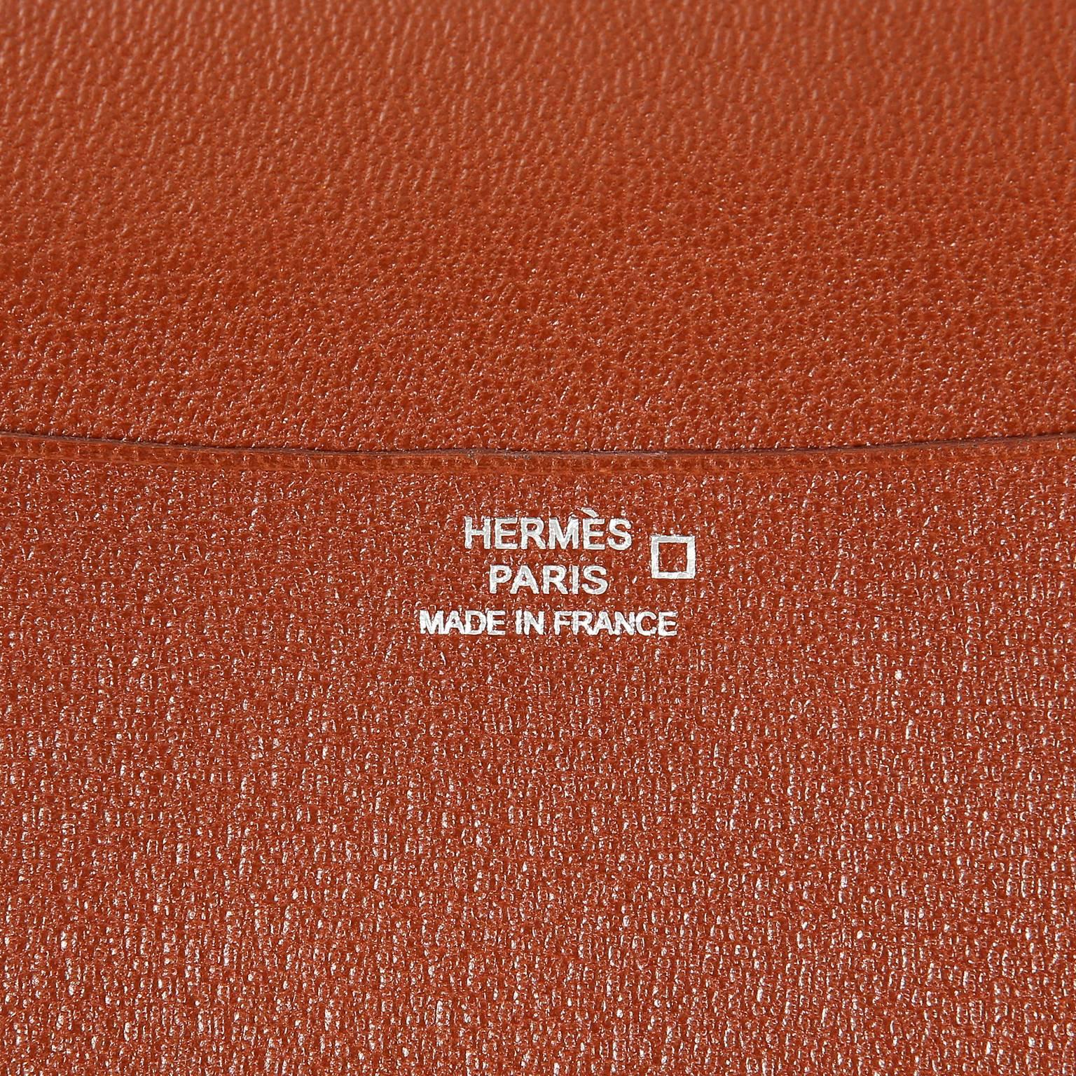 Hermès Barenia Tanned Alligator Agenda Cover 1