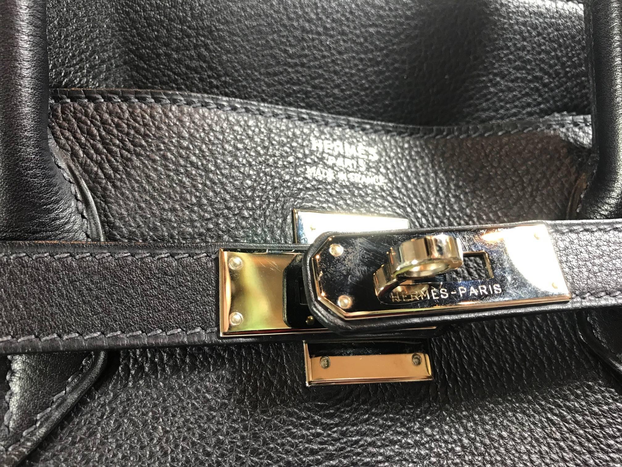 Hermès Birkin 40cm Navy Togo In Excellent Condition For Sale In Roslyn, NY