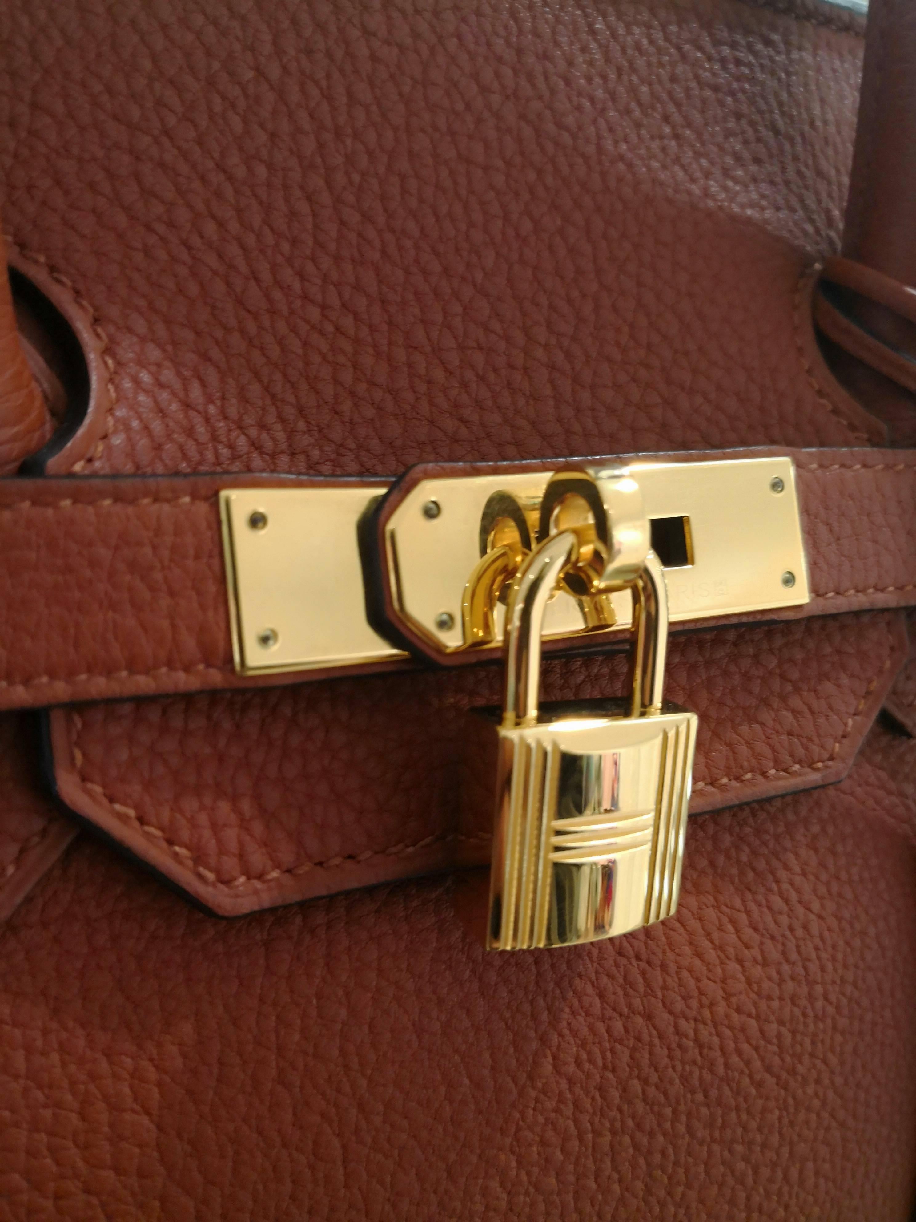 Hermès Birkin Togo 35 Gold tone Hardware  2