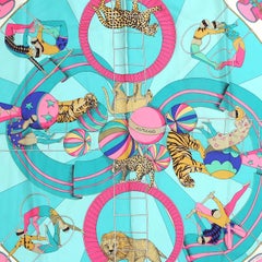 Hermès Circus 90 cm Silk Scarf