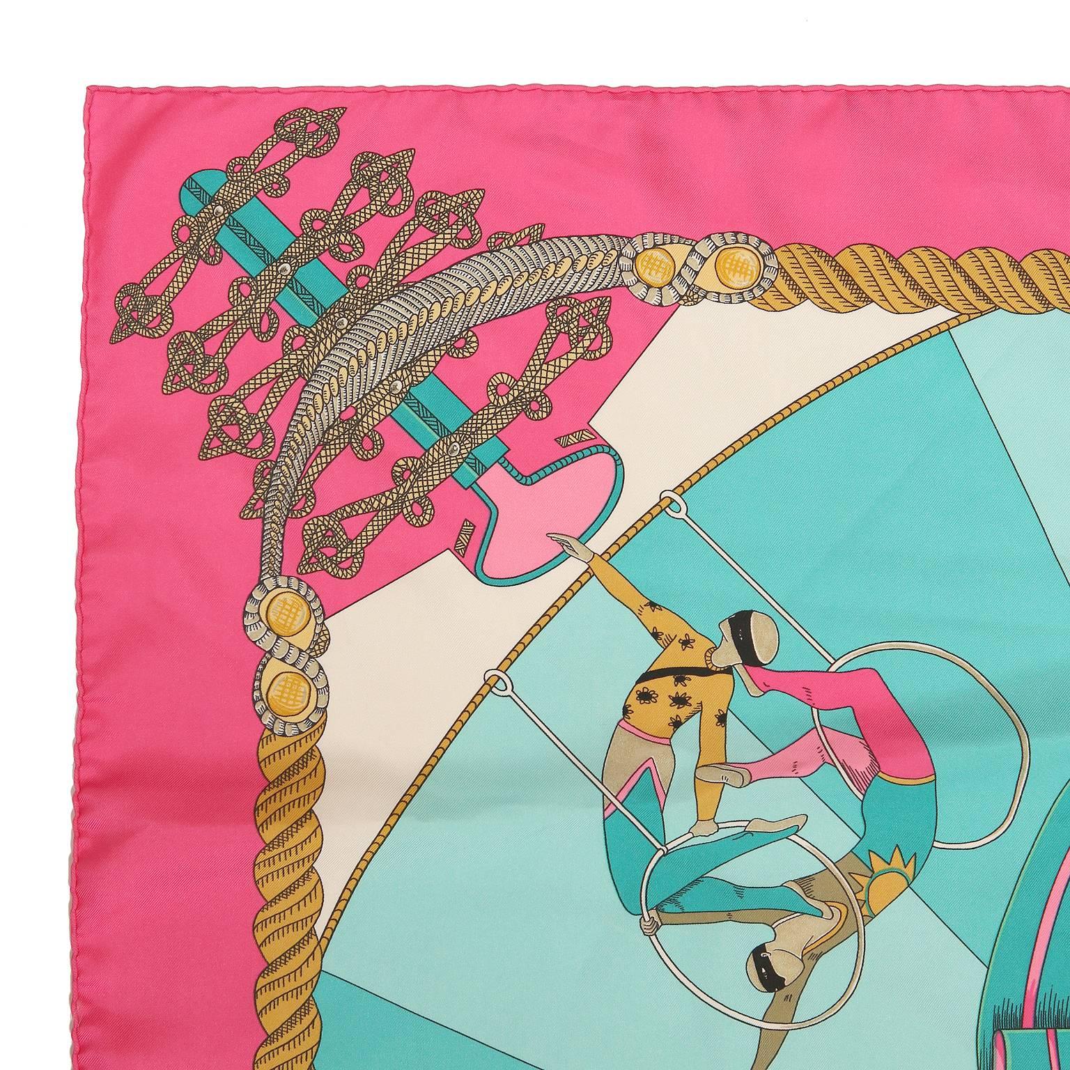 hermes circus scarf