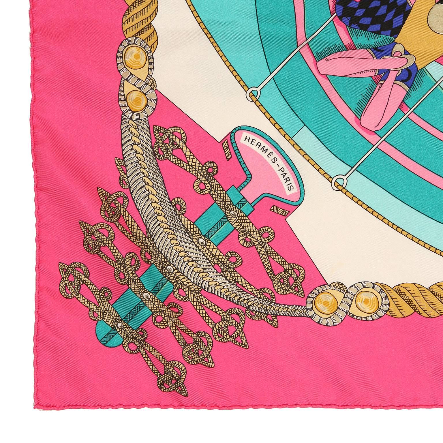 hermes scarf circus