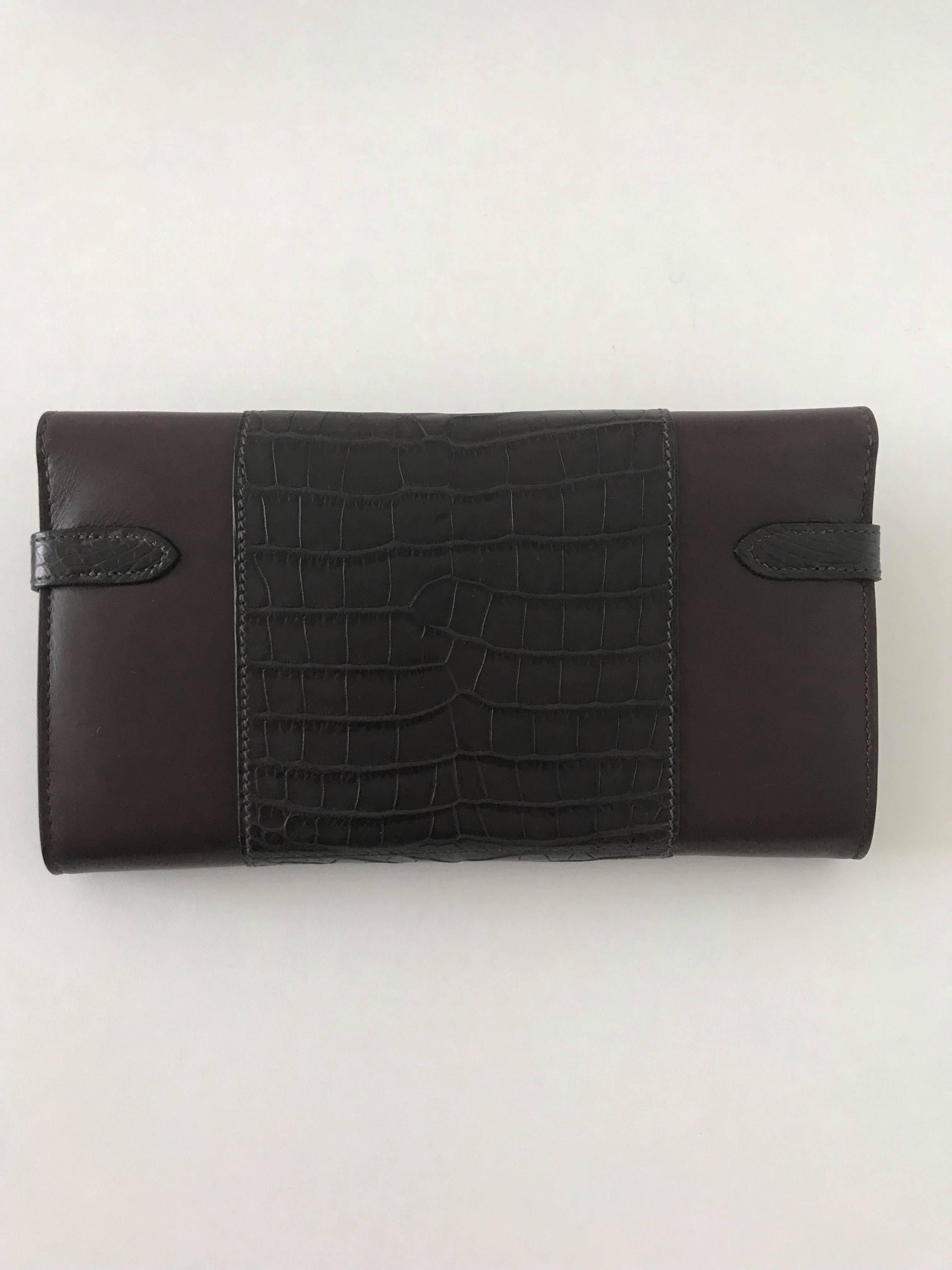 hermes alligator wallet