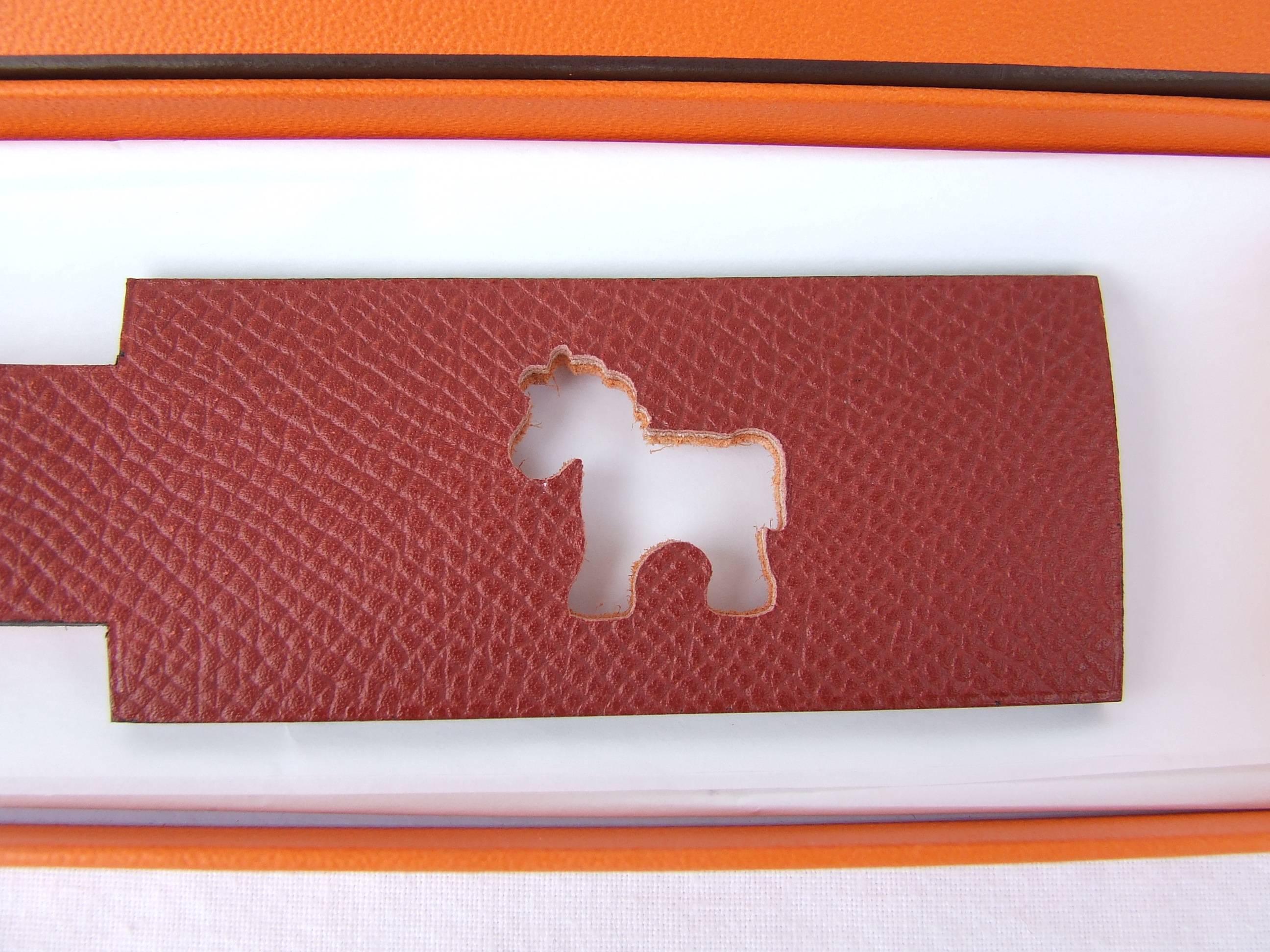 hermes bag tag