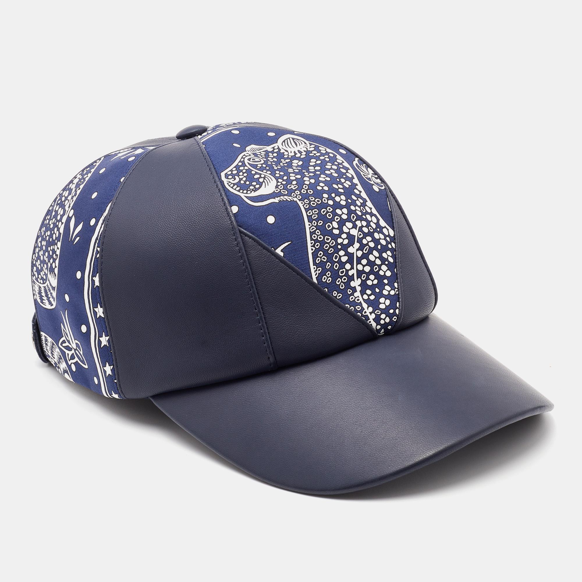 This fashionable update to the classic baseball cap is made from quality materials and features a navy blue shade. It has the Thelma Les Leopards design on the front and an adjustable fit.

