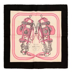 Hermès Pink Brides de Gala Pochette Silk Scarf