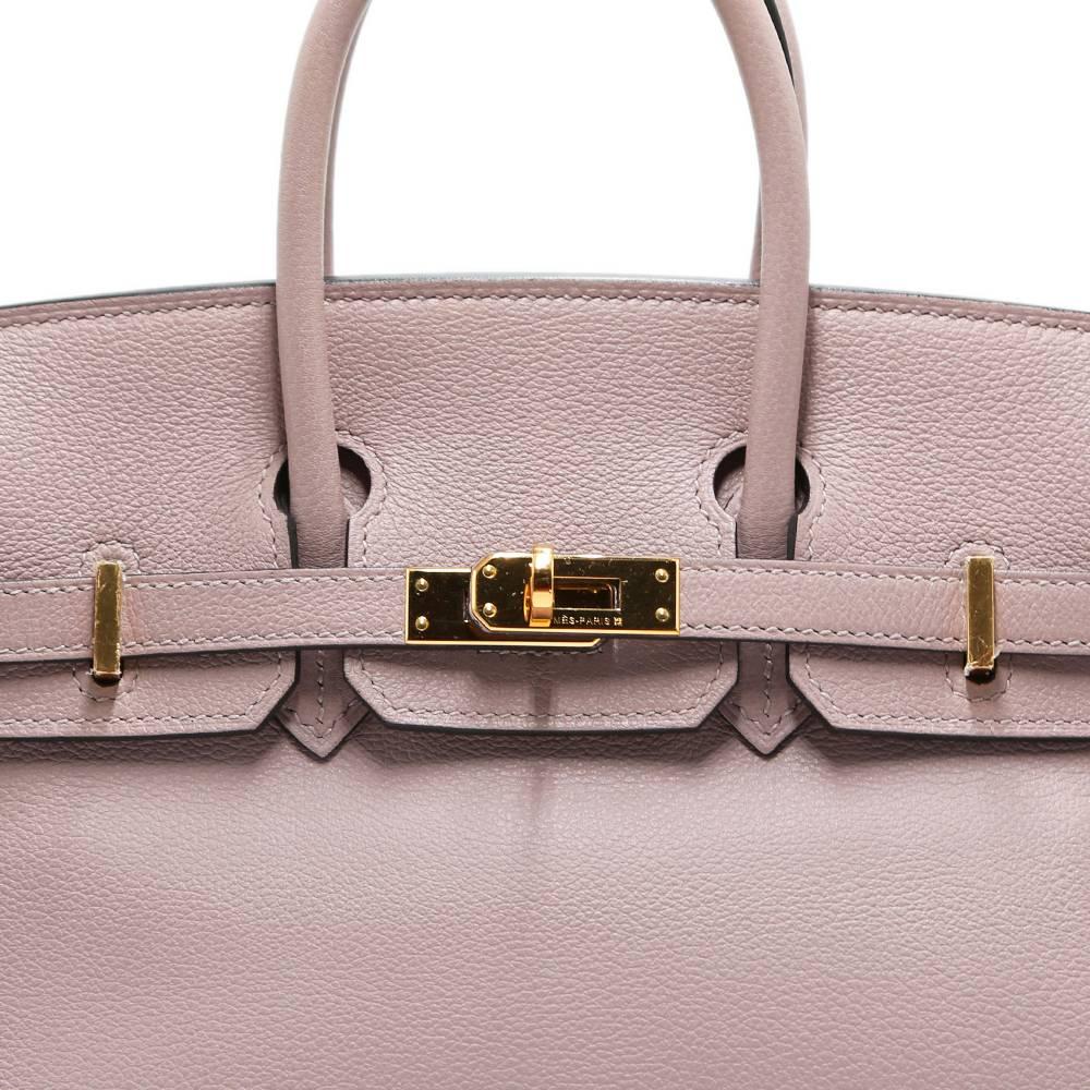 Women's Hermès Pink Glycine Birkin 25 Bag