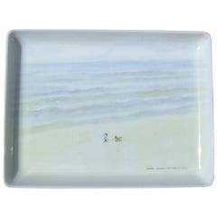 Hermès Porcelain Change Tray Petit Nicolas First Step in Century Sempé Collector