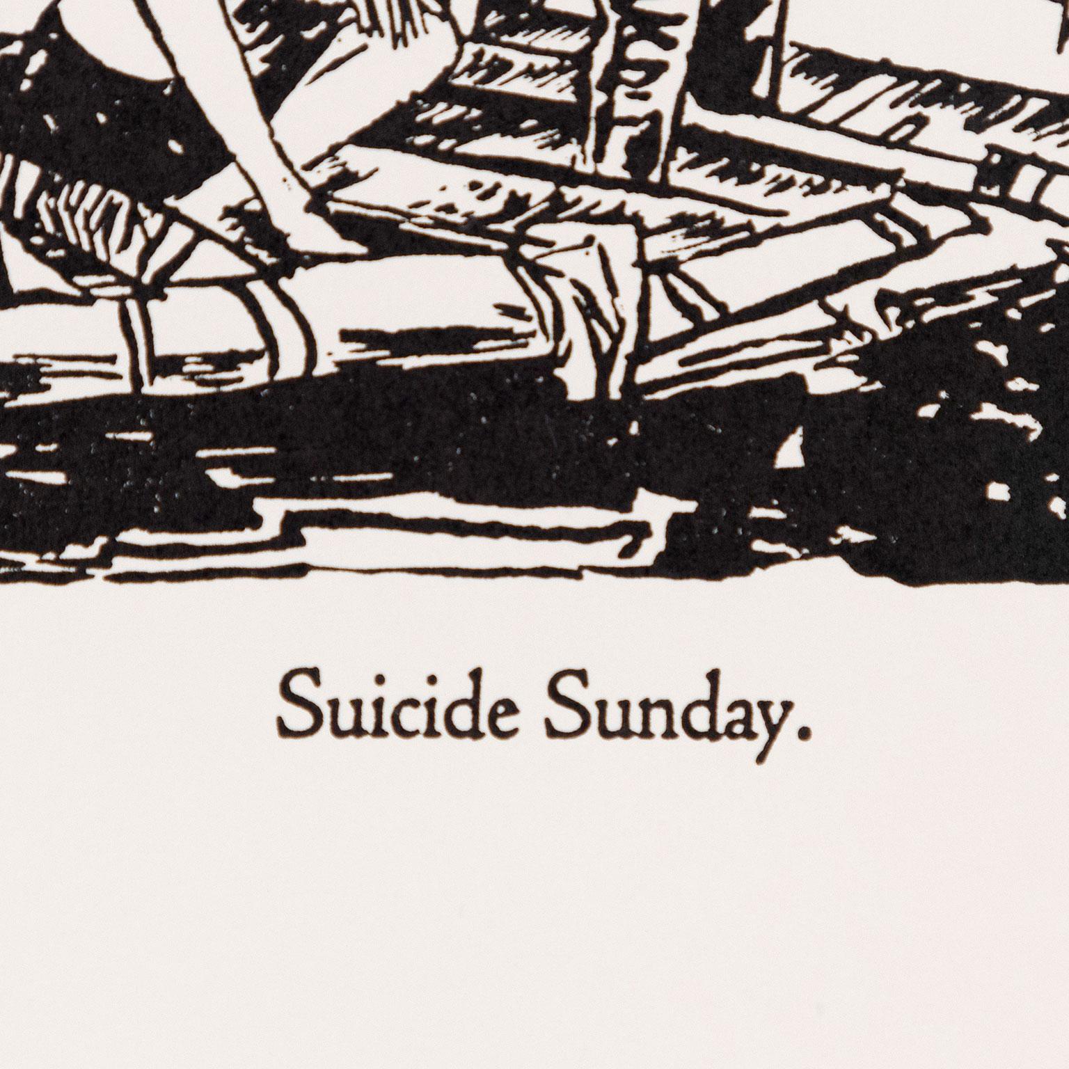 Suicide Sunday no. 29, Plate XLII For Sale 2