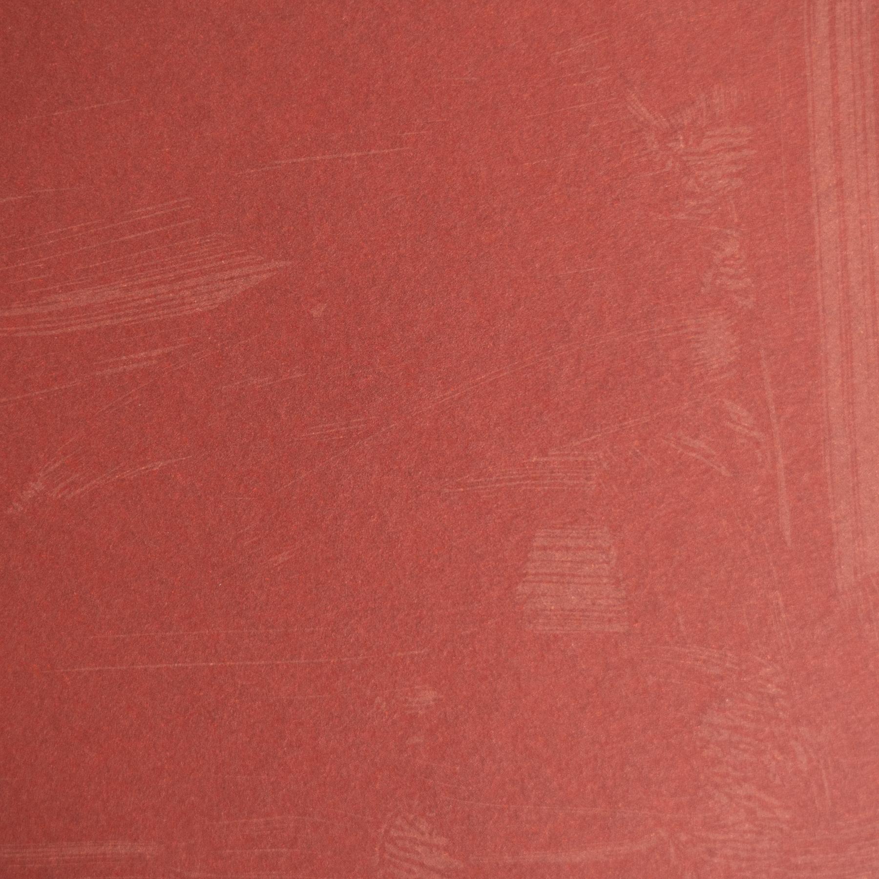 Hernández Pijuan Litografía abstracta roja y blanca sobre papel, 1999 en venta 2