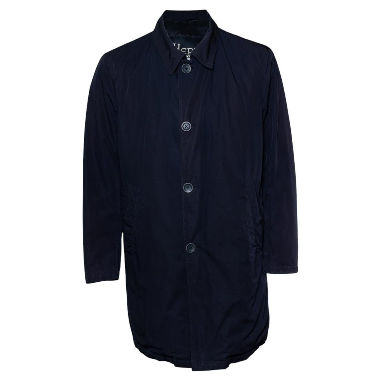 Herno, gilet de sauvetage rembourré bleu en vente