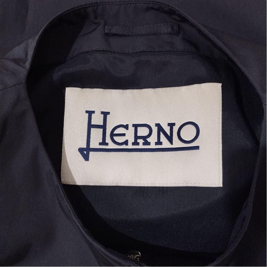 Black Herno Trench size 40 For Sale