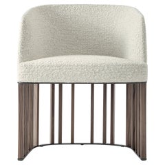 Hero Low Back with Walnut Base Upholstery Chair