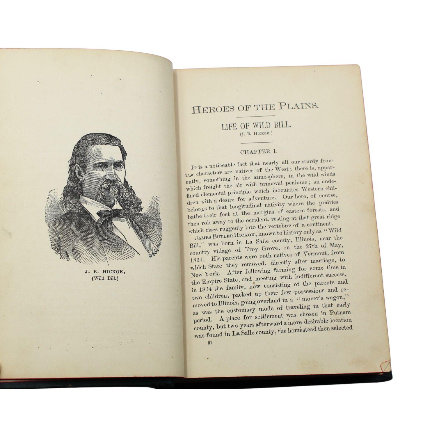Fine XIX secolo Heroes of the Plains by J. W. Buel, Illustrated, circa 1880s in vendita