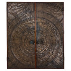 "Heroic Sunburst" Bronze Doors by Billy Joe McCarroll and David Gillespe for For