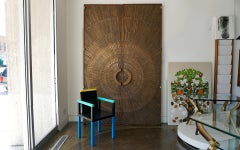 Heroic Sunburst Doors in Bronze & Resin by Billy Joe McCarrol & David Gillespie