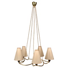 Heron Pendant Lamp from J.T. Kalmar , 1930's
