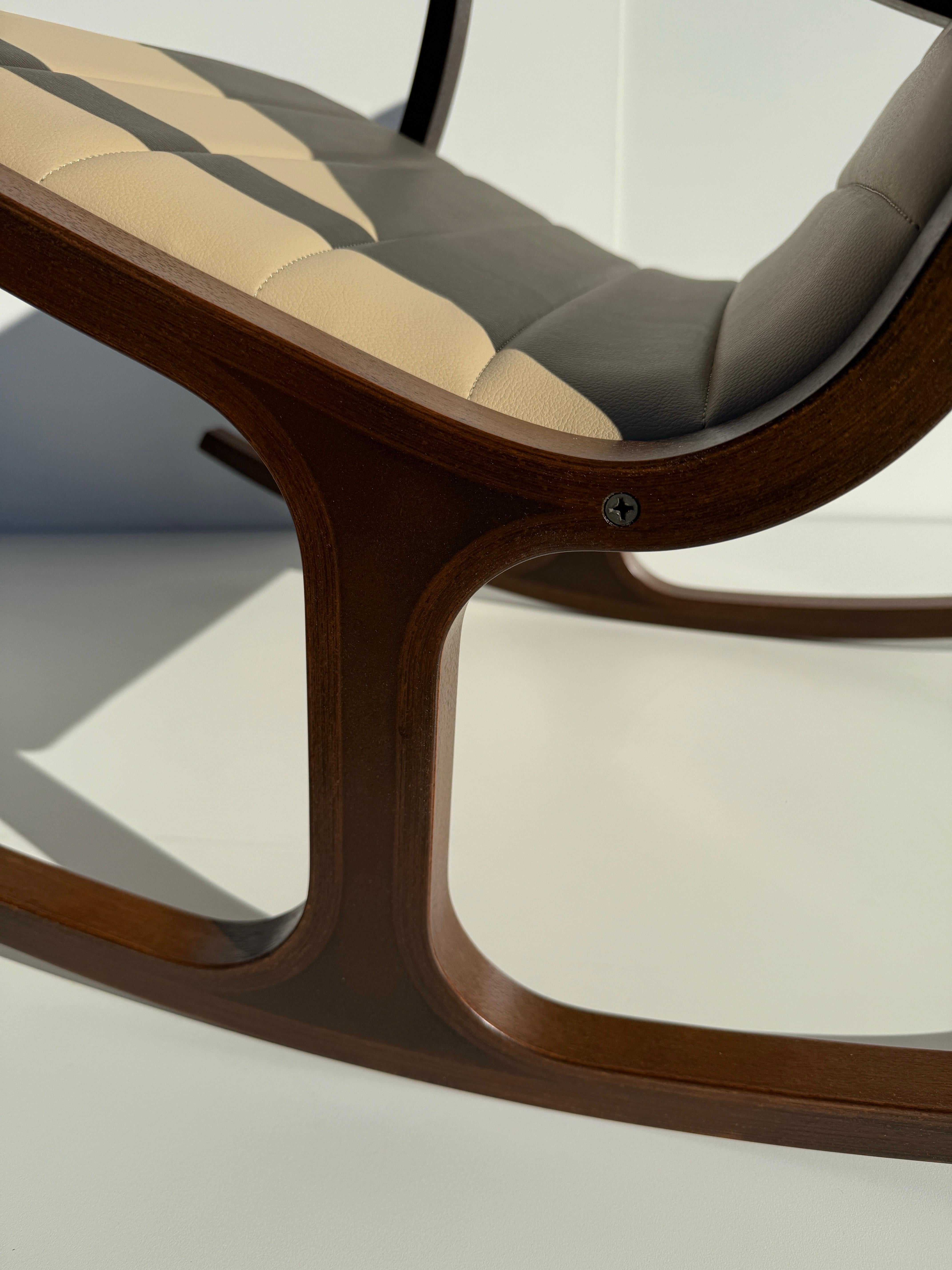 Heron Rocking Chair by Tendo Mokko For Sale 6