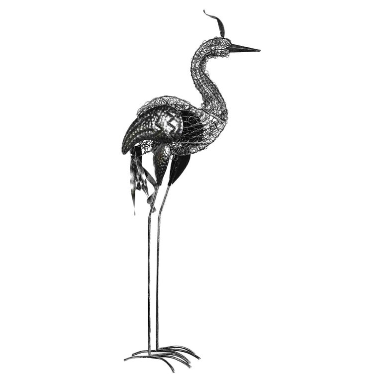 Heron, Sculpture by Bob Paulson, 2020 For Sale