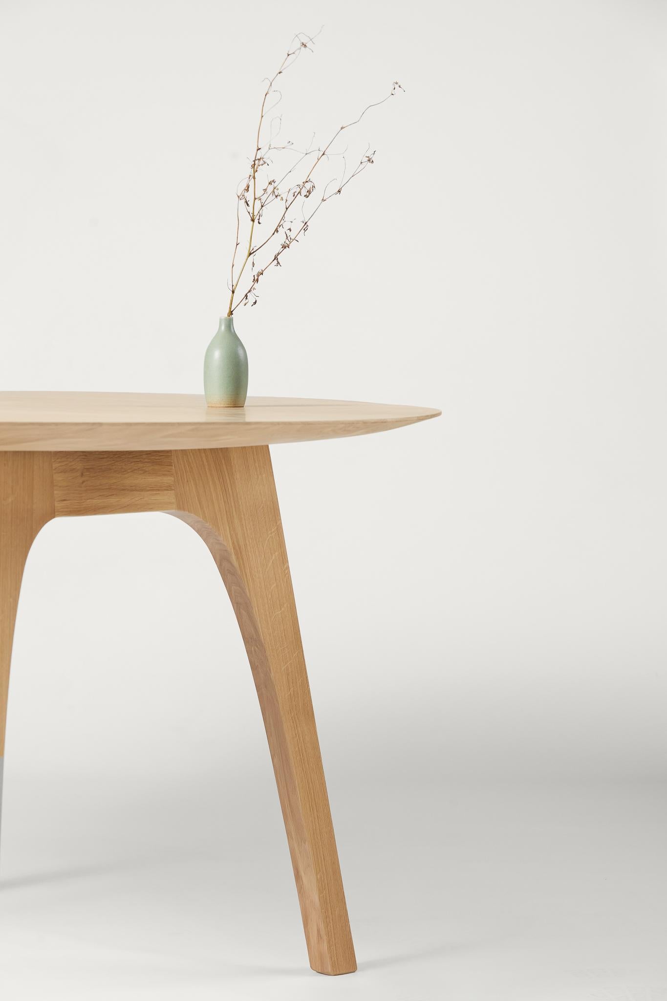 Contemporary heron Table by Arbore x Lukas Heintschel Design For Sale
