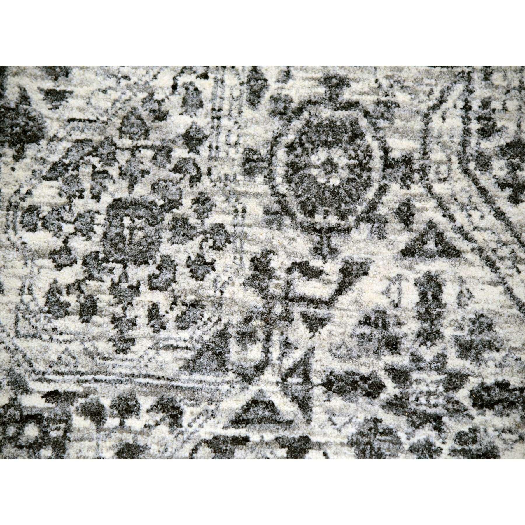Heron White Mamluke Dynasty Hand geknüpft Wolle überdimensioniert orientalischen Teppich 12'1 