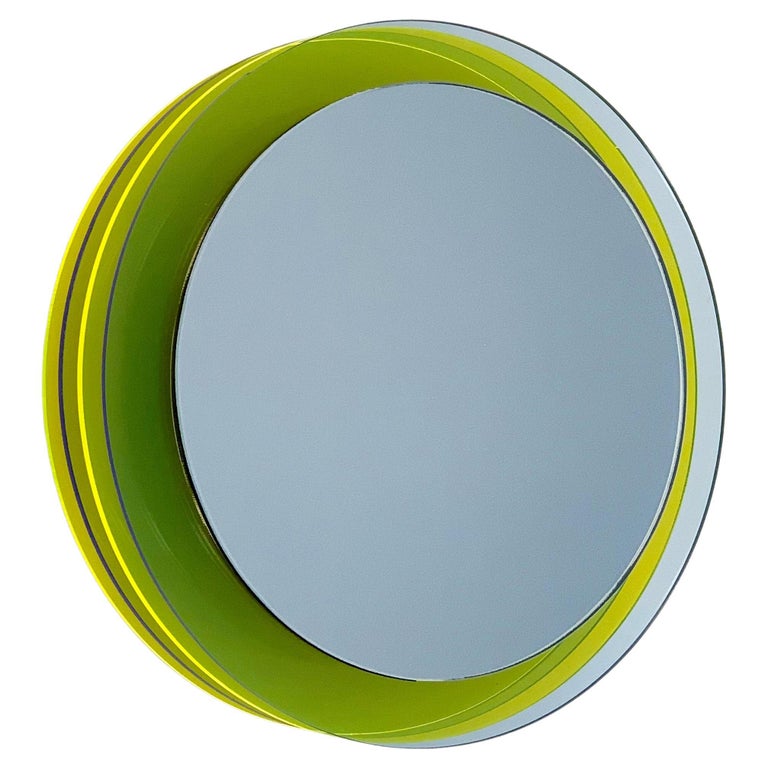 Heros, Wall Mirror with Plexiglass, Design Sculpture by Andreas Berlin For Sale at 1stDibs