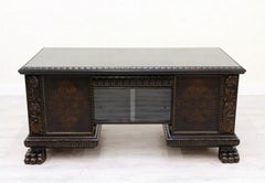 Herrenzimmer Cabinet Bookcase Antique Desk Office Furniture