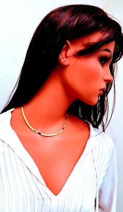 HerringBone 14 Karat Gold