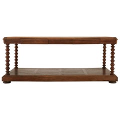 Herringbone Inlay French Draper's Table