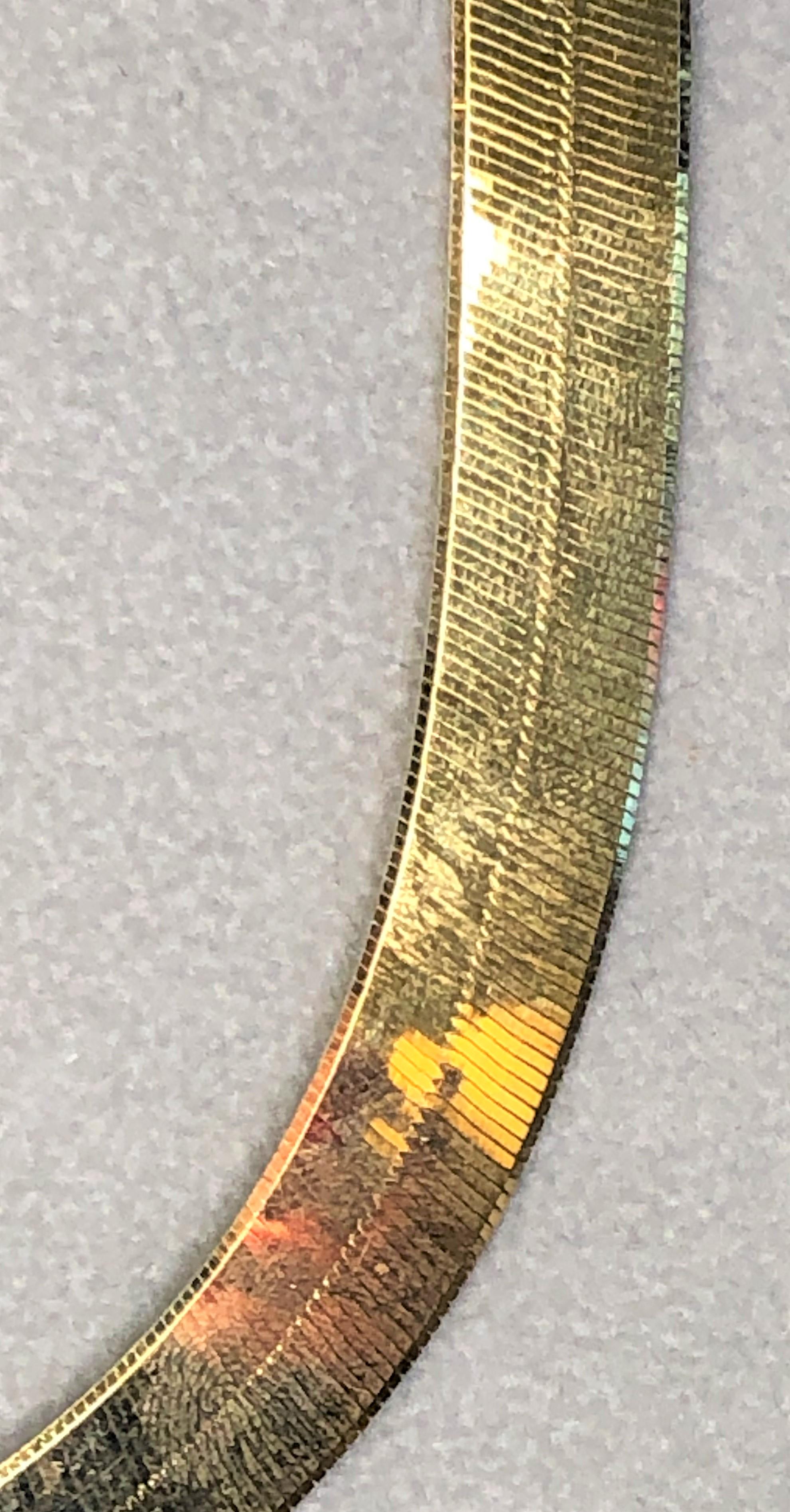 Herringbone Necklace at 1stDibs herringbone necklace for sale