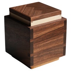 Caja de flexiones en espiga de nogal