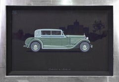 Used Cabriolet coachwork design by Alexis Kellner AG for the Packard Custom Eight.