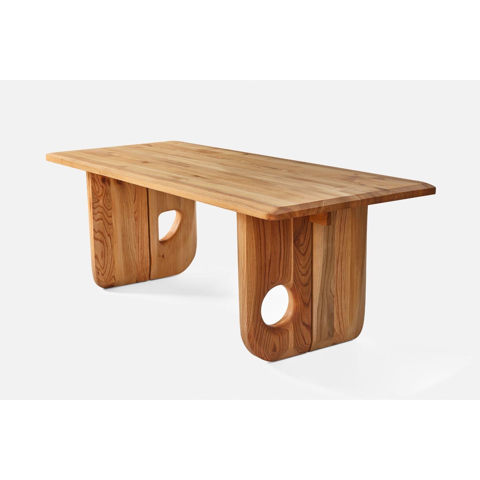 Herseh Dining Table L by Contemporary Ecowood In New Condition For Sale In Geneve, CH