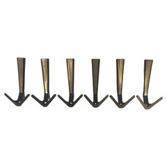 Herta baller hooks, 1950s, 6 pieces