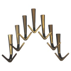 Herta baller hooks, 1950s, 6 pieces