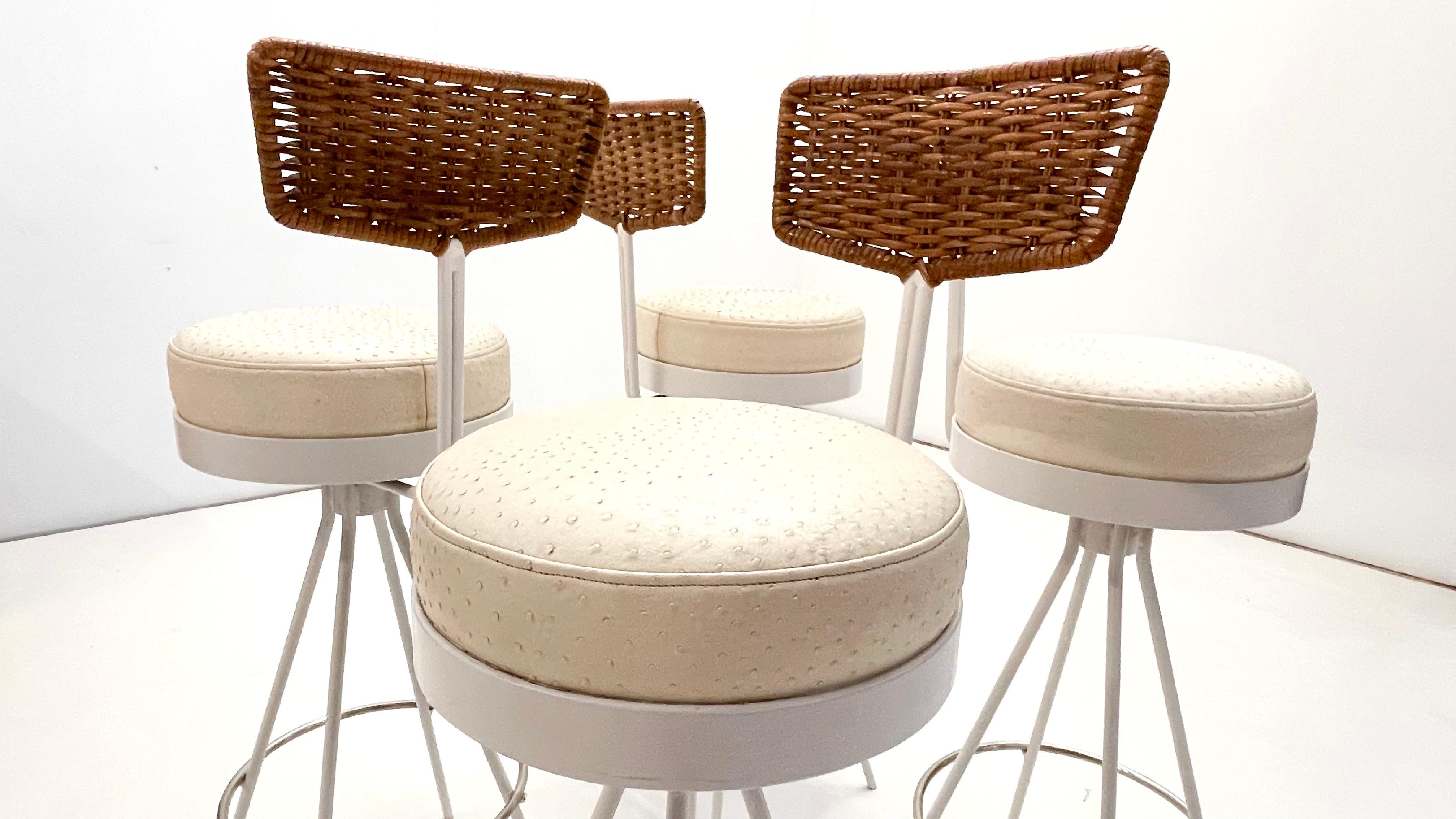 German Herta Maria Witzemann for Erwin Behr - Set of bar stools