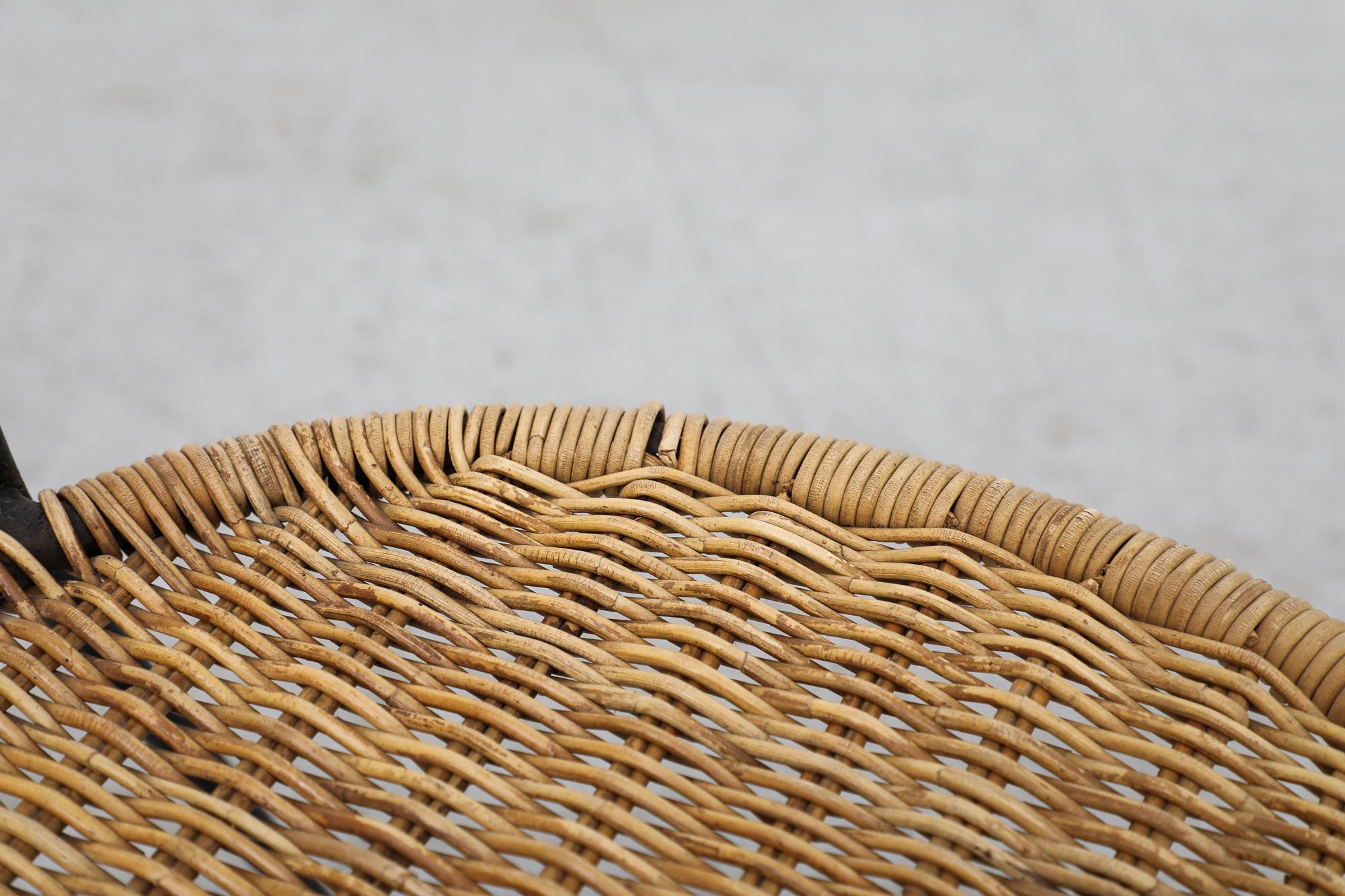 Herta-Maria Witzemann Style Rattan Side Chair 4