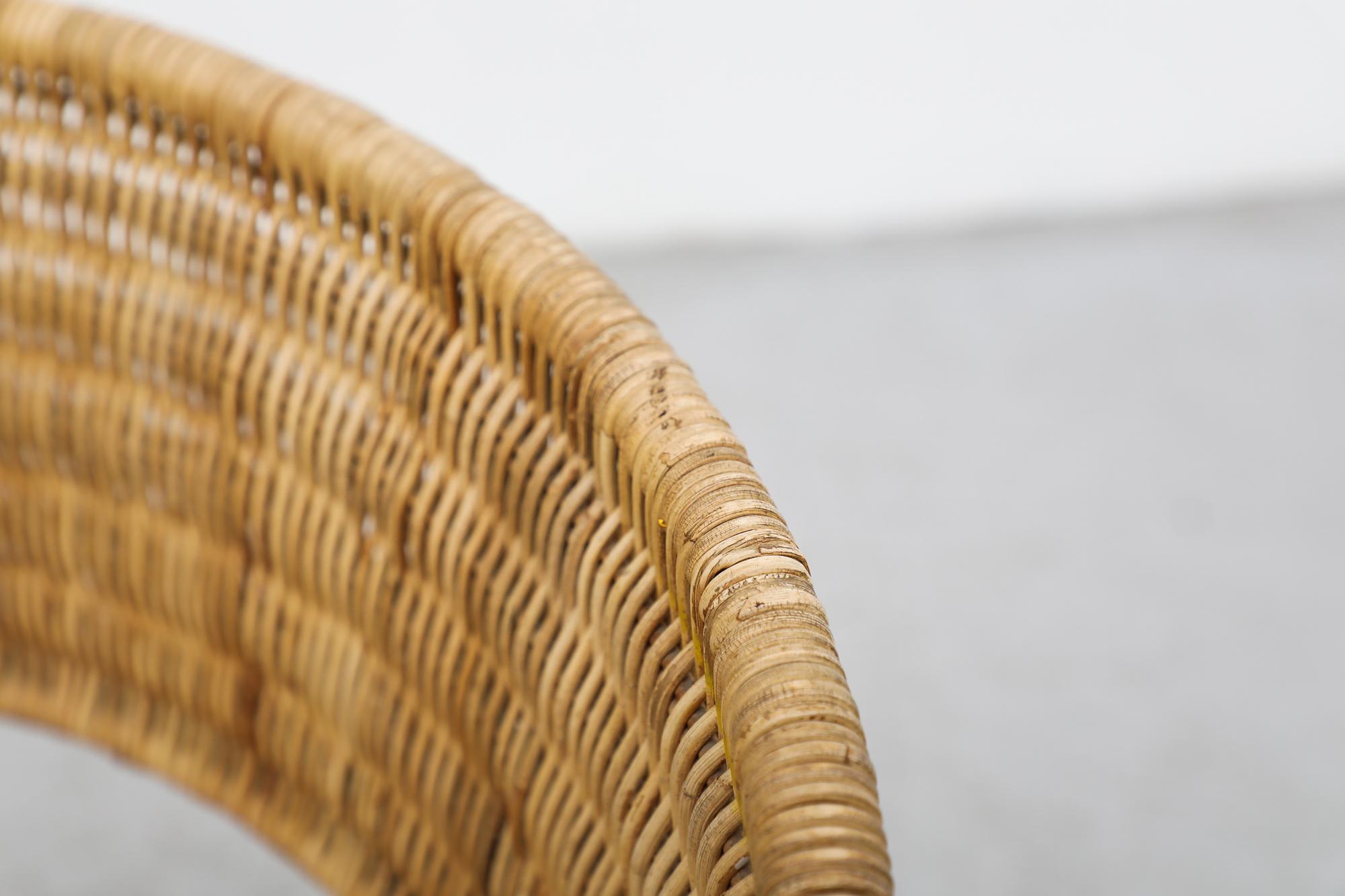 Herta-Maria Witzemann Style Rattan Side Chair 7