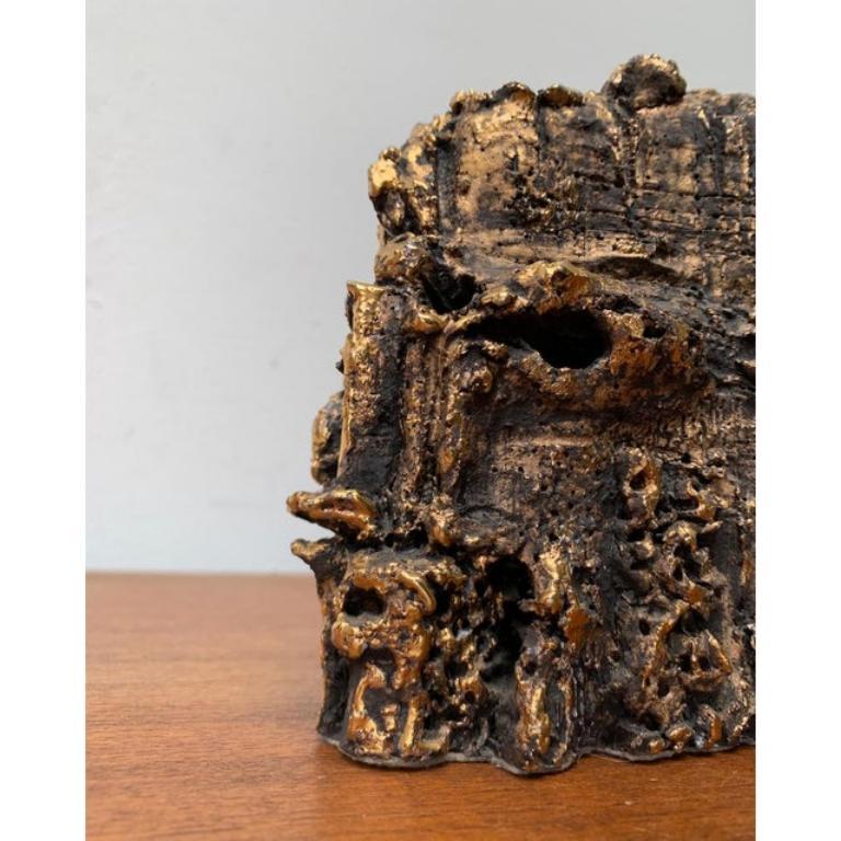Herta Von Klot, German Brutalist Ceramic Sculpture, 1960s In Excellent Condition For Sale In Hamburg, DE